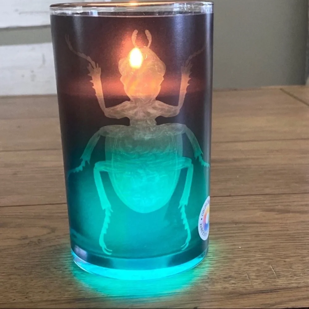 Color Changing Halloween Candle
